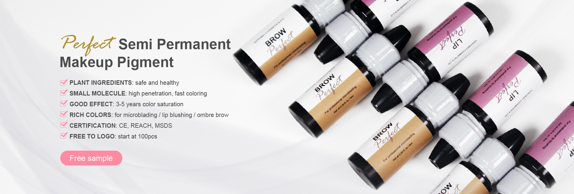 Kalite Kalıcı Makyaj Dövme Seti fabrika