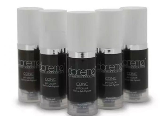 Non Toxic Permanent Makeup Pigments Harmless Natural Liquid Super Bright
